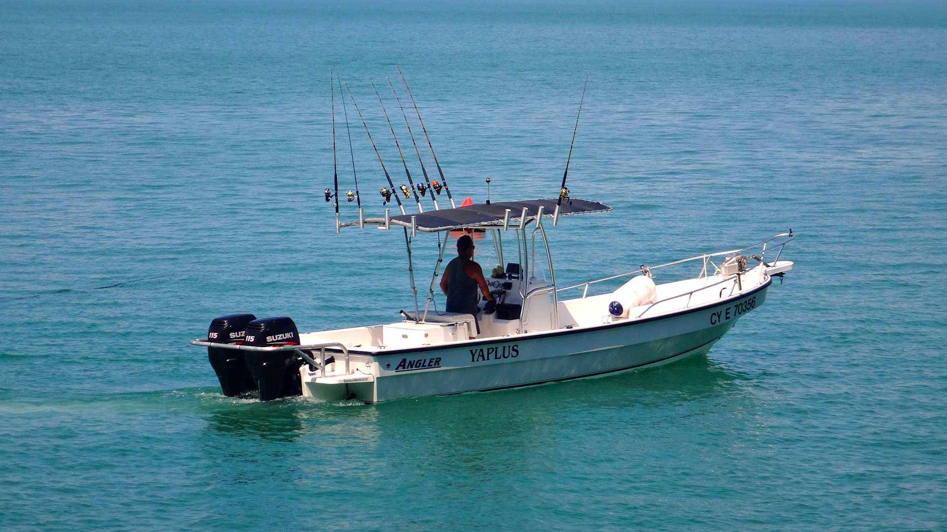 Location de bateaux pêche en mer iles du salut